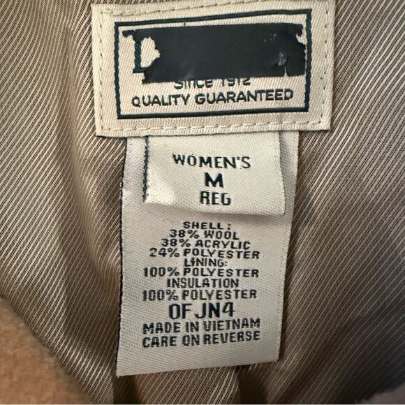 L.L Bean Vintage Wool Blend Barn Coat - Picture 5 of 8